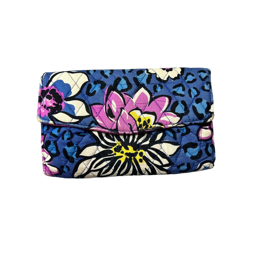 Vera Bradley Blue Floral Wallet